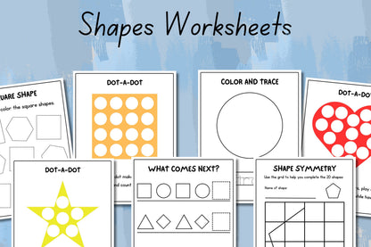 600+ Kids Learning Printable Activity Worksheets Bundle