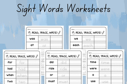 600+ Kids Learning Printable Activity Worksheets Bundle