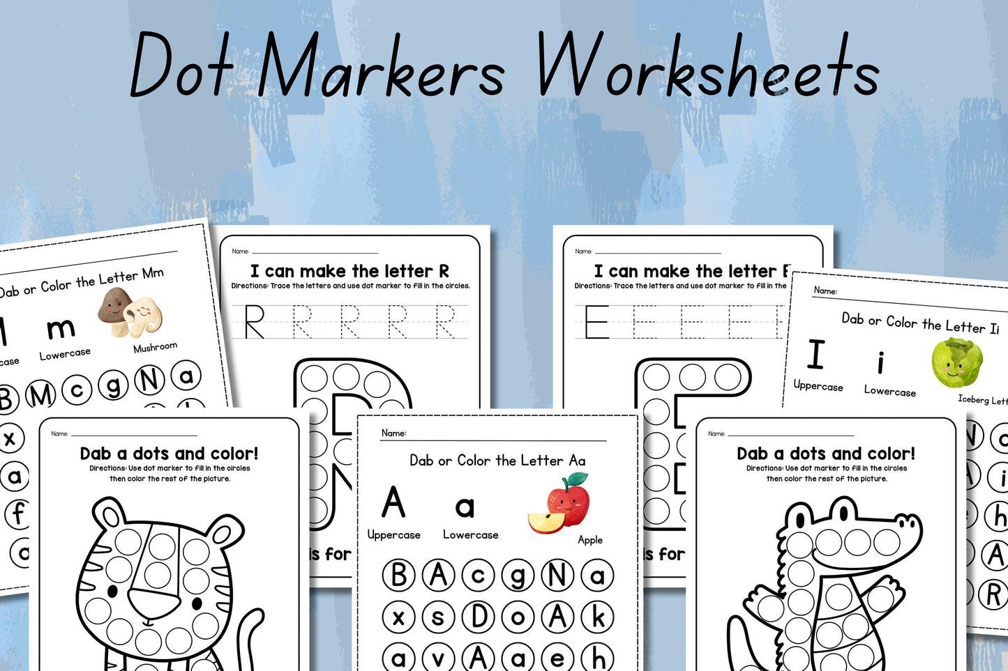 600+ Kids Learning Printable Activity Worksheets Bundle